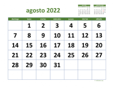 calendario agosto 2022 03