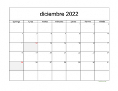 calendario diciembre 2022 05