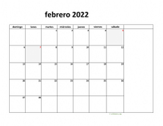 calendario febrero 2022 08