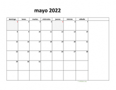 calendario mayo 2022 08