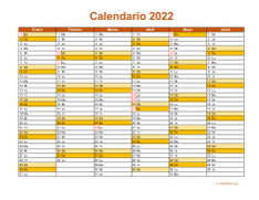Calendario de México del 2022 09