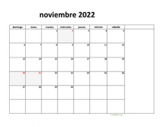 calendario noviembre 2022 08