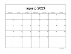 calendario agosto 2023 05