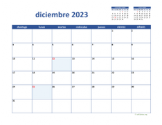 calendario diciembre 2023 02