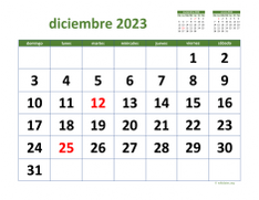 calendario diciembre 2023 03