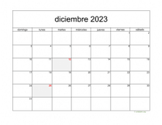 calendario diciembre 2023 05