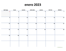 calendario enero 2023 04