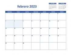 calendario febrero 2023 02