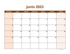 calendario junio 2023 06