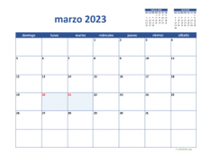 calendario marzo 2023 02