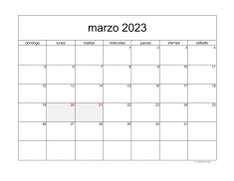 calendario marzo 2023 05