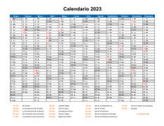Calendario de México del 2023 08