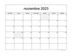 calendario noviembre 2023 05