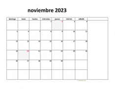 calendario noviembre 2023 08
