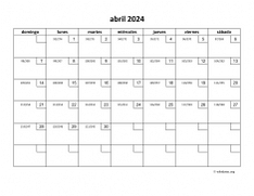 calendario abril 2024 01