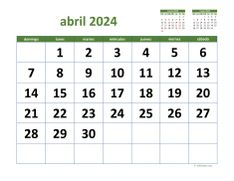 calendario abril 2024 03