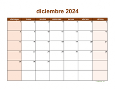 calendario diciembre 2024 06