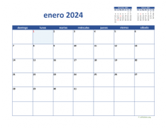 calendario enero 2024 02