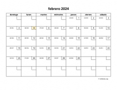 calendario febrero 2024 01