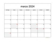 calendario marzo 2024 05