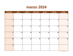 calendario marzo 2024 06