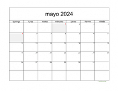 calendario mayo 2024 05