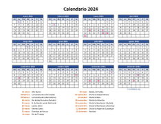 Calendario de México del 2024 05