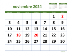 calendario noviembre 2024 03