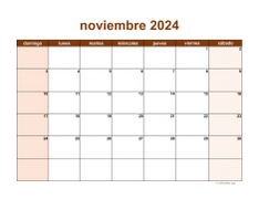 calendario noviembre 2024 06