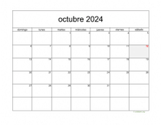 calendario octubre 2024 05