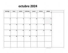 calendario octubre 2024 08