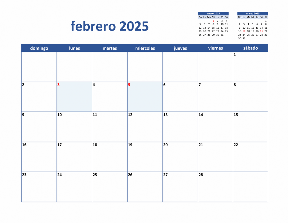 Calendario Febrero 2025 Imprimir Gratis Henka Kyrstin
