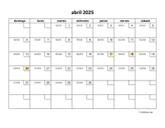 calendario abril 2025 01