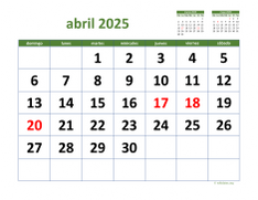 calendario abril 2025 03