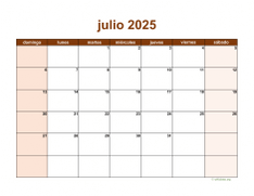 calendario julio 2025 06