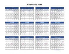 Calendario de México del 2026 04