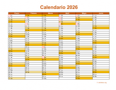 Calendario de México del 2026 09