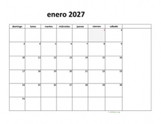 calendario mensual 2027 08