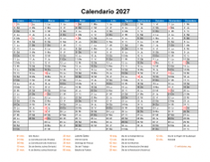 Calendario de México del 2027 08