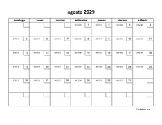 calendario agosto 2029 01
