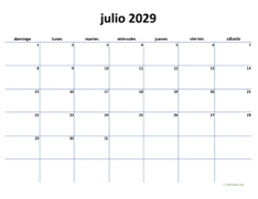 calendario julio 2029 04