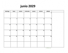 calendario junio 2029 08