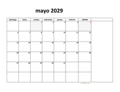 calendario mayo 2029 08