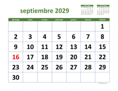 calendario septiembre 2029 03