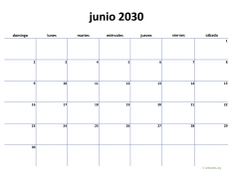 calendario junio 2030 04