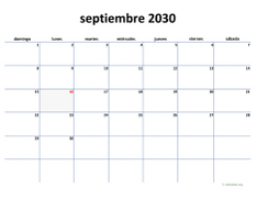 calendario septiembre 2030 04