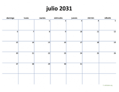 calendario julio 2031 04