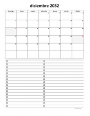 calendario diciembre 2032 07