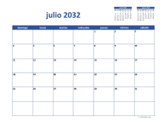 calendario julio 2032 02