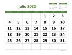 calendario julio 2032 03